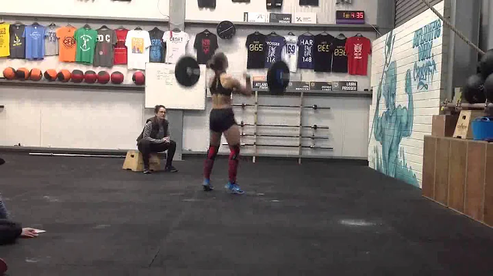Laura Prosser Open WOD 16.5 - 9:46