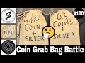 Epic $100 Coin Grab Bag Battle vs @Silver Seeker @Silverpicker