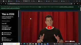 Harvard CS50x Puzzle Day traning session 2026 | Day 1