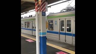 東武10030系 梅郷駅発車