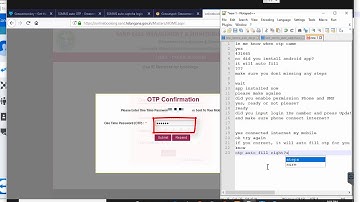 GUIDELINE SETTING firefox error reload after timer | SSMMS Auto OTP