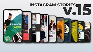 Instagram Stories V.15 After Effects Templates