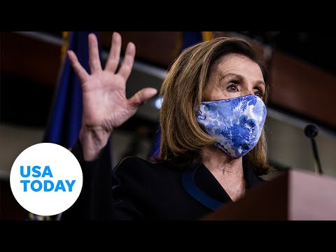 US House Speaker Nancy Pelosi holds impeachment signing ceremony | USA TODAY