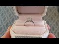Kirk Kara Oval Cut Diamond Solitaire Engagement Ring