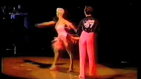 UK Latin Champions 1987 Martin & Alison Lamb - Med...