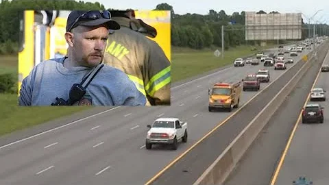 Fallen firefighter procession through Greensboro