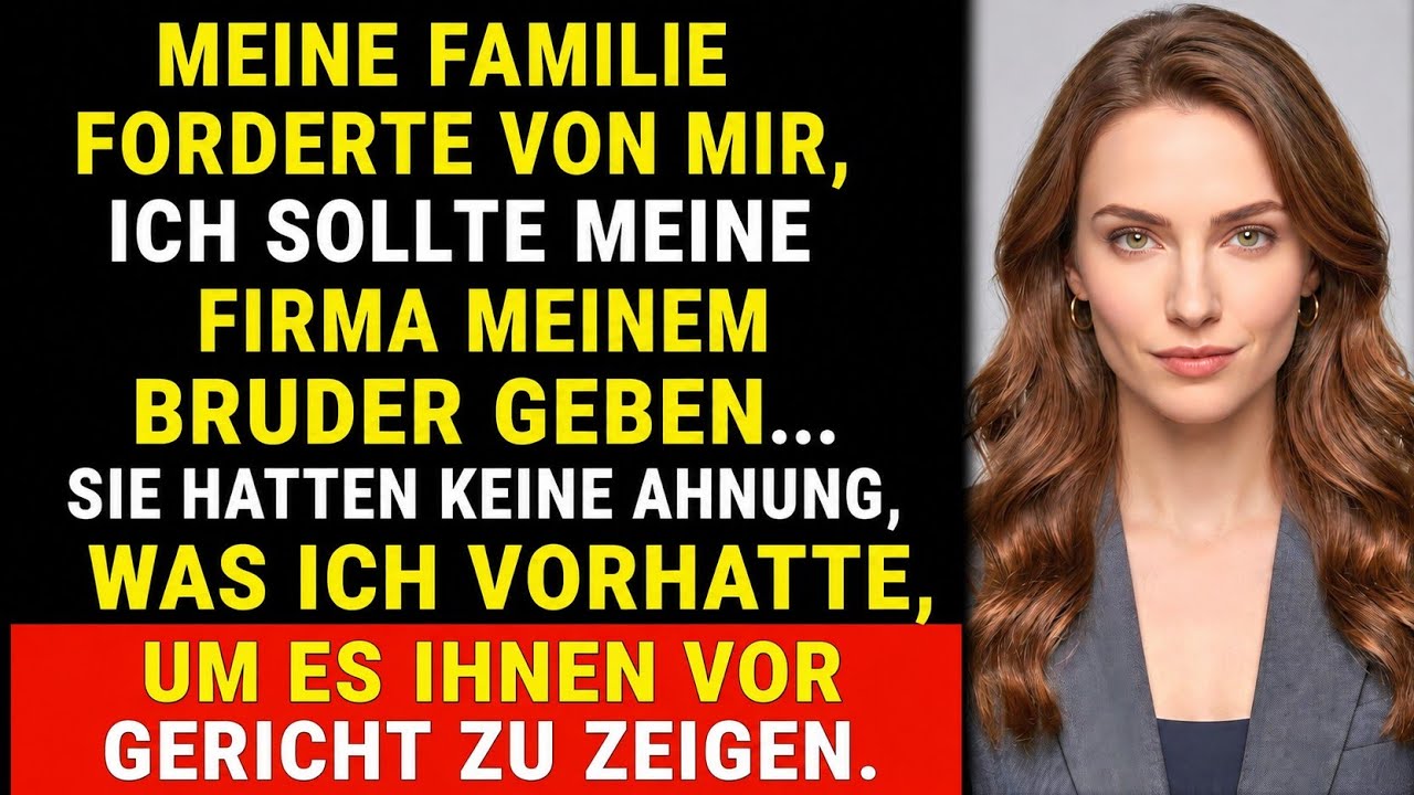 Es war nur ein normales Abendessen. Ich dachte, wir finden endlich zueinander. Dann legte mein Vater einen dicken Ordner auf den Tisch, und meine Mutter lächelte angespannt. „Wir wollen alles fair...