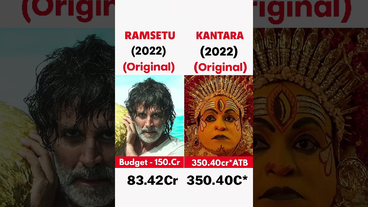 ⚡ Kantara Vs Ram Setu (2022) Box Office Battle 🎥 