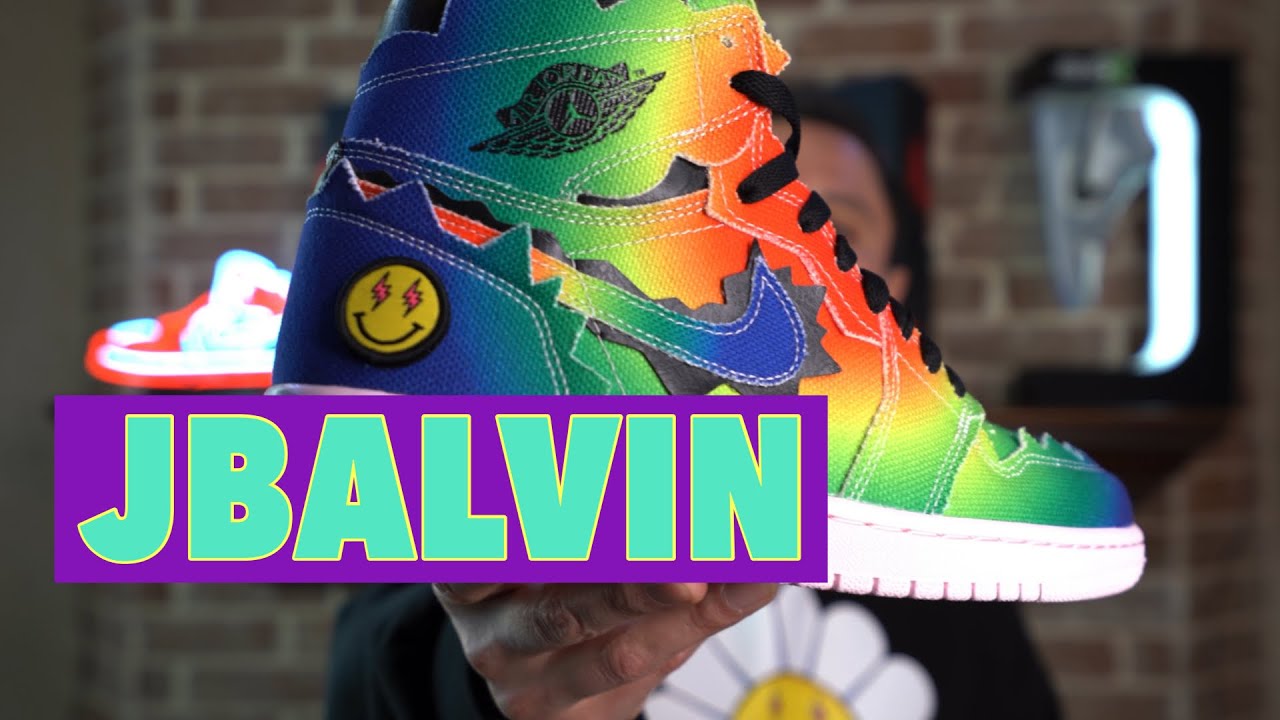 Las Exclusivas AIR JORDAN 1 JBALVIN UNBOXING #AIRJORDAN1 #JBALVIN #UNBOXING  - YouTube