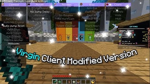 Virgin Client Modified Version 1.20.1 - The Best Client For CPVP And Nethpot