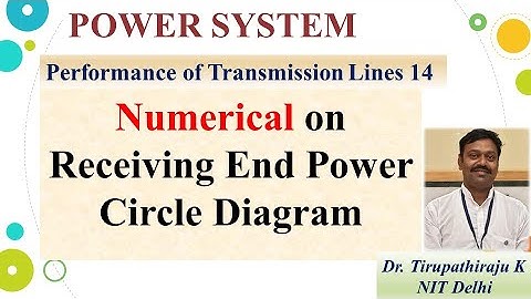 PS35 Numerical on Receiving End Power Circle Diagram