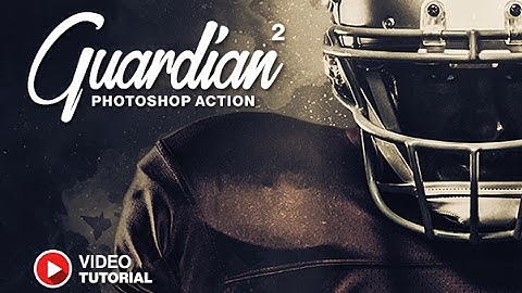 Guardian Photoshop Action Tutorial