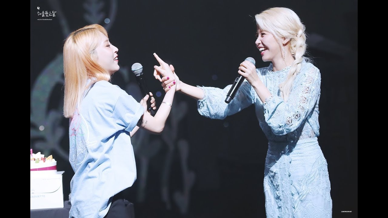 (CHI/ENG SUB) MOONSUN MOMENT APR 2018(PART 2) SOLGAM CONCERT cut 용콩별콩 容蜜星蜜甜蜜的瞬间 04/2018(下篇) 颂感演唱会cut