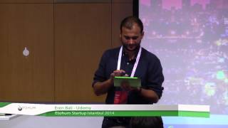 Udemy'den Eren Bali, Startup Istanbul 2014