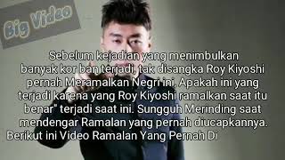 Ramalan Roy Kiyoshi Seorang Indigo Ttg Apa Yg Terjadi Di Thn 2018 