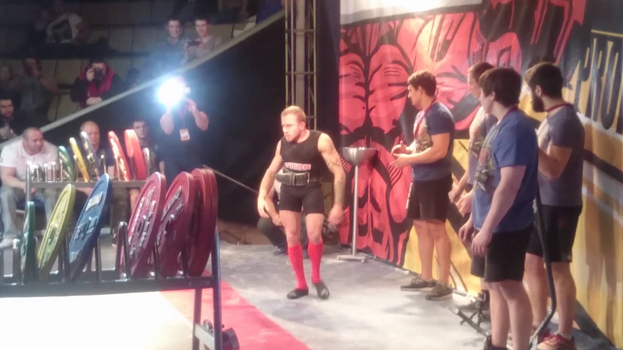 Stuart Jamieson/ Становая тяга 286 кг/ Чемпионат мира WRPF по пауэрлифтингу 3-6 декабря 2015 года