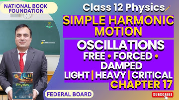 Free, Forced & Damped Oscillations (Light, Heavy, Critical) | SIMPLE HARMONIC MOTION | Physics 12
