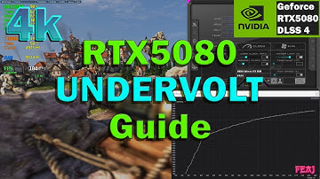 RTX 5080 Undervolt Turorial | Amazing Results | More Fps | Lower Temperatures | Less Power Usage