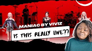 REACTION TO MANIAC BY VIVIZ | HOW DO THEY SOUND LIVE?