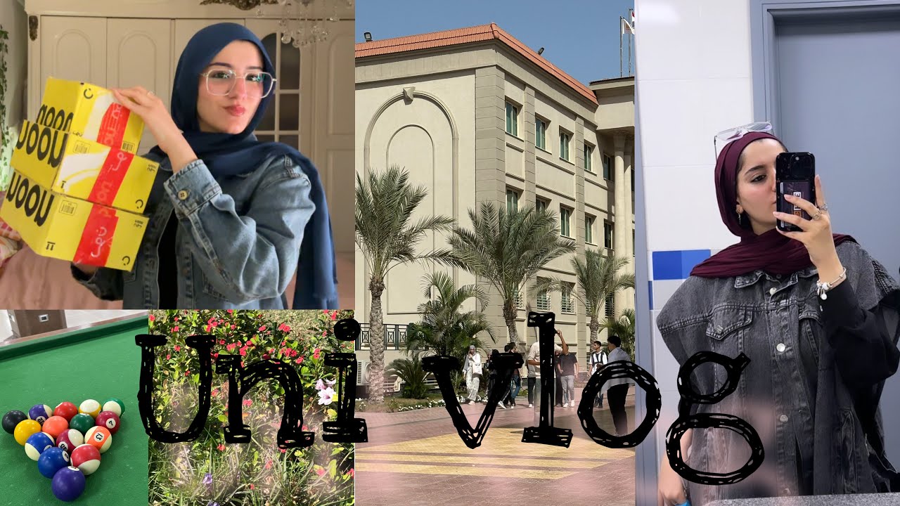 فلوج يومي في الجامعه +مشترياتي من نون🛍️