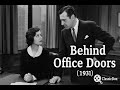 Behind Office Doors (1931) | Full Movie | Mary Astor | Pre-Code Hollywood Drama| ClassicBox Films