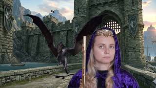 Skyrim - The City Gates (Gold Flute Cover) @ViktoriousFlutes