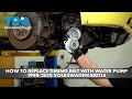 How to Replace Timing Belt with Water Pump 1998-2010 Volkswagen Beetle