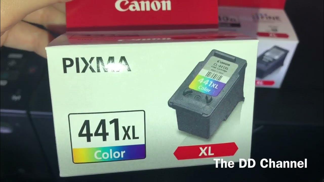 How to change ink cartridge Canon printer تغيير حبر طابعة كانون YouTube