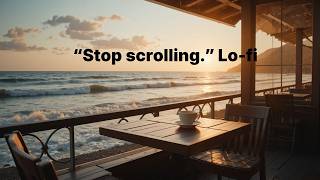 Lofi at a Beachside Cafe 🌊☕ | Relaxing &amp; Healing Music
