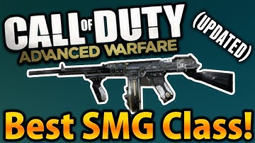 Best "SMG/ASM1 SPEAKEASY" Class Setup! (CoD: Advanced Warfare)
