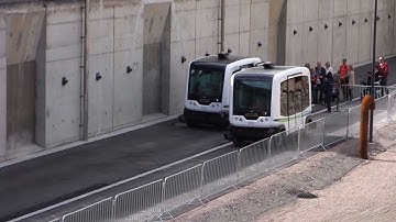 EZ 10 driverless bus Finland