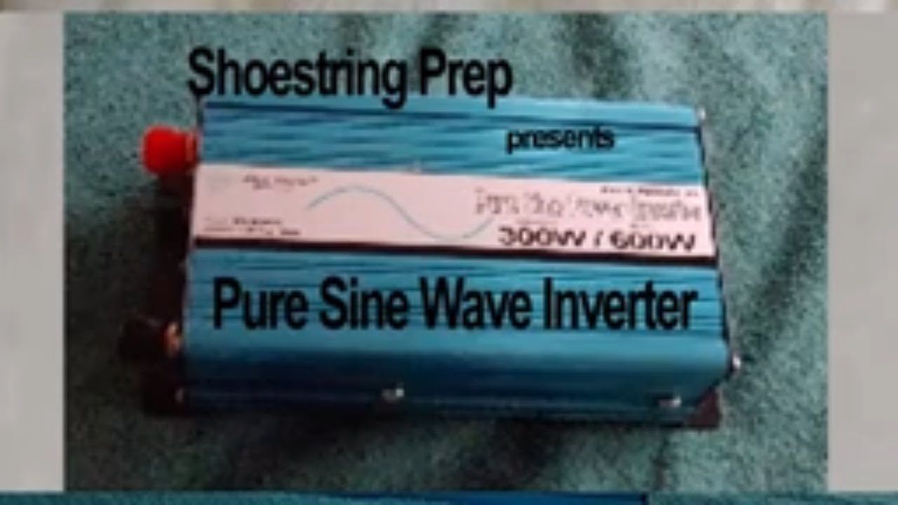 Refurbished Pure Sine Wave inverter powers a CPAP machine on a Harbor