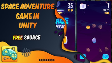 mobile casual game Space Adventure clone in Unity2D + Free source Code C#