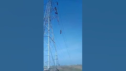 Replacement of disc insulators on 220KV Transmission Line
