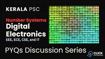 Number Systems PYQs Kerala PSC #eeekeralapsc #studywithclick #digitalelectronics #keralapsc #click