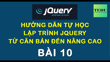 Bài 10: Làm Việc Với Radio Và Checkbox - Học Lập Trình Jquery Từ Căn Bản Đến Nâng Cao