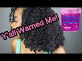 YA'LL WERE NOT LYING! | My Eco Pink Gel Wash n Go!