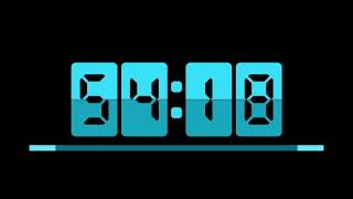 66 minutes Countdown Timer flip clock