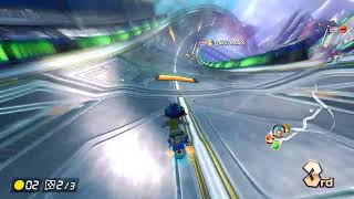 Playing Mario Kart 8 Deluxe - Online