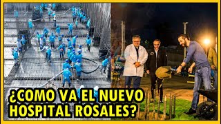 Así avanza la construcción del nuevo Hospital Rosales: Bases y sótanos