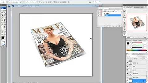 Magazine Cover Photoshop Action