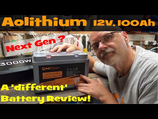 100 Amp Hour LiFePO4 Bluetooth Battery Review While Camping - AO Lithium  100AH Battery Review 