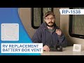 RV Replacement Battery Box Vent