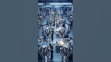 Robots building robots! Future of manufacturing is #robotics #ai #futuretech #shorts #viralshorts