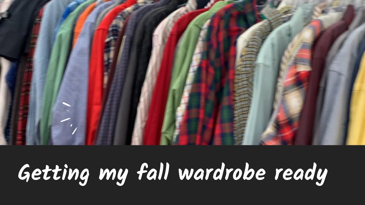 Getting my Fall wardrobe ready on a dime YouTube