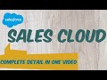 SALES CLOUD IN SALESFORCE | Salesforce Sales Cloud Training | salesforce Sales Cloud Training Video