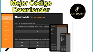El Mejor Codigo Downloader - Var Sport - en tu smart TV , Fútbol sin límite # Fútbol screenshot 5