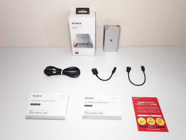 SONY：PHA-1A 「ソニー ポータブルヘッドホンアンプ ハイレゾ  