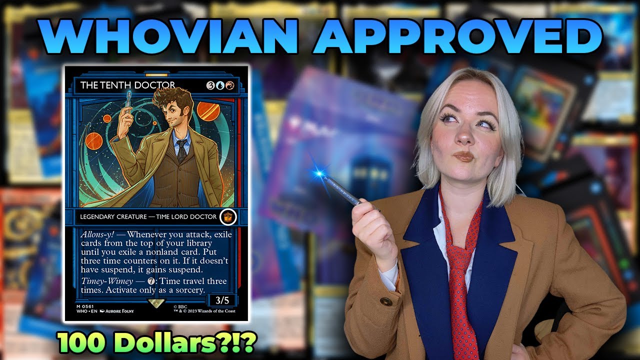 Deep Dive Into Doctor Who Magic The Gathering Cards