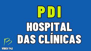 O PDI DO HC - PROGRAMA DE DEMISSÃO INCENTIVADA DO HOSPITAL DAS CLÍNICAS já está valendo.